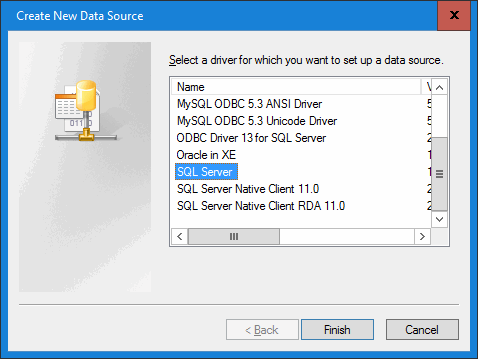 Microsoft SQL Server ODBC driver
